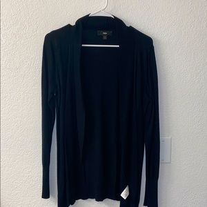 Black cozy cardigan